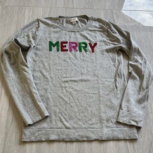 J. Crew Gray Knit Sweater